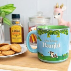 NWT Walt Disney Bambi Blue Camp Mug